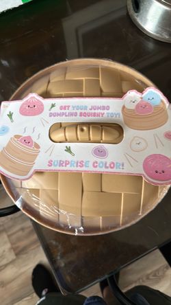 Dumpling squishy toy