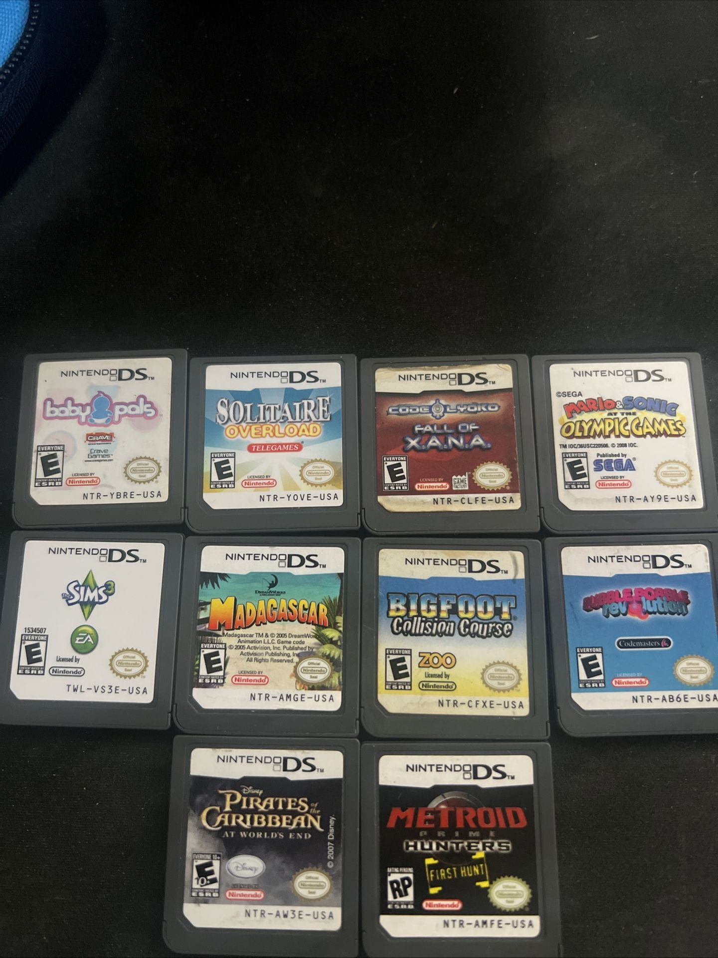 Nintendo Ds Games Lot