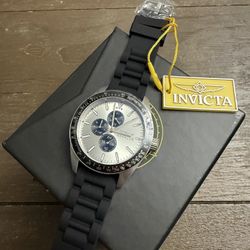 Invicta Aviator Men's Watch - 45mm, Black.