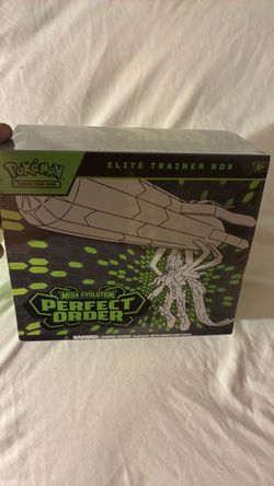 Pokémon mega evolution perfect order elite trainer box
