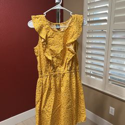 Yellow Short Dress