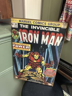 The Invincible Iron Man Comic Art