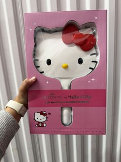 Hello Kitty Impressions LED Handheld Makeup Mirror