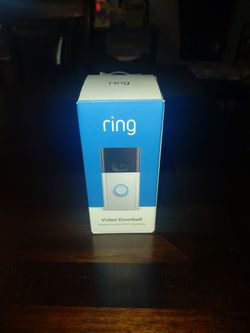 New Ring Doorbell Camera