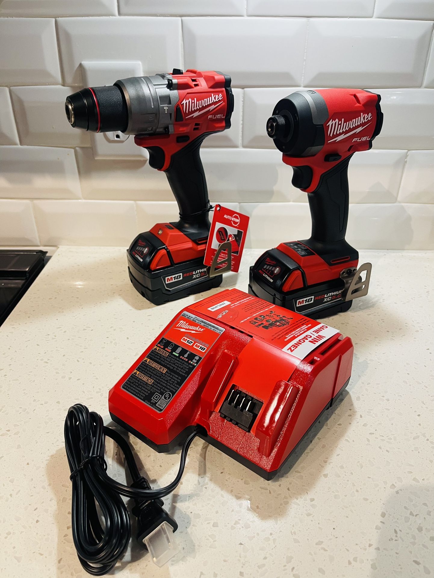 Hammer drill & Impact driver Set