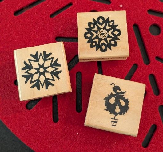 Christmas Rubber Stamps