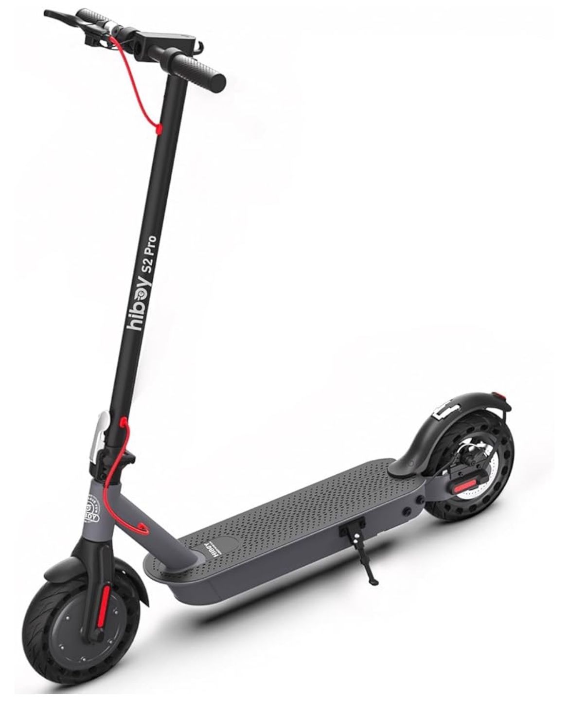 Hiboy S2 Pro/S2 MAX Electric Scooter, 500W Motor, 10" Solid Tires, 25-40.4 Miles Range, 19 Mph Folding Commuter Electric Scooter for Adults (Optional