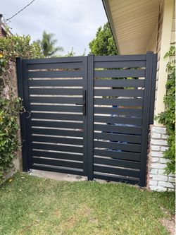 Aluminum door