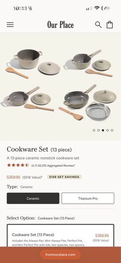 Pot and pan set