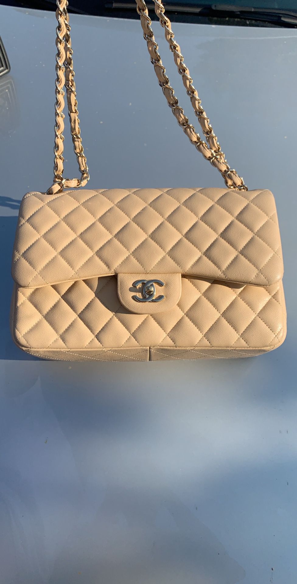Chanel Quilted Jumbo Bag