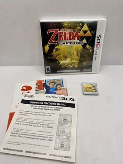 Zelda A Link Between Worlds Nintendo 3DS CIB Complete Clean Tested Authentic