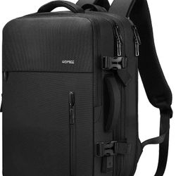 HOMIEE Travel Backpack Carry on Luggage 18x14x8 Inches Personal Item Bag for Airlines, 40L Expandable Laptop Backpack Large Suitcase for Business. NEW