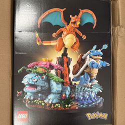 Lego Pokemon  Venusaur, Charizard and Blastoise  #72153