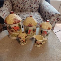 Vintage Ceramic Kitchen Set