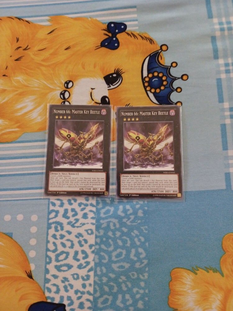 Yugioh 2 number 66 Xyz Card 