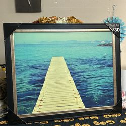 Beautiful Ocean Picture 27x32 NEW