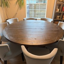 Vietnamese Acacia Wood Dining/Craft Table