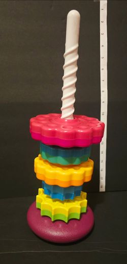 Colorful Stacking Rings Baby Toy