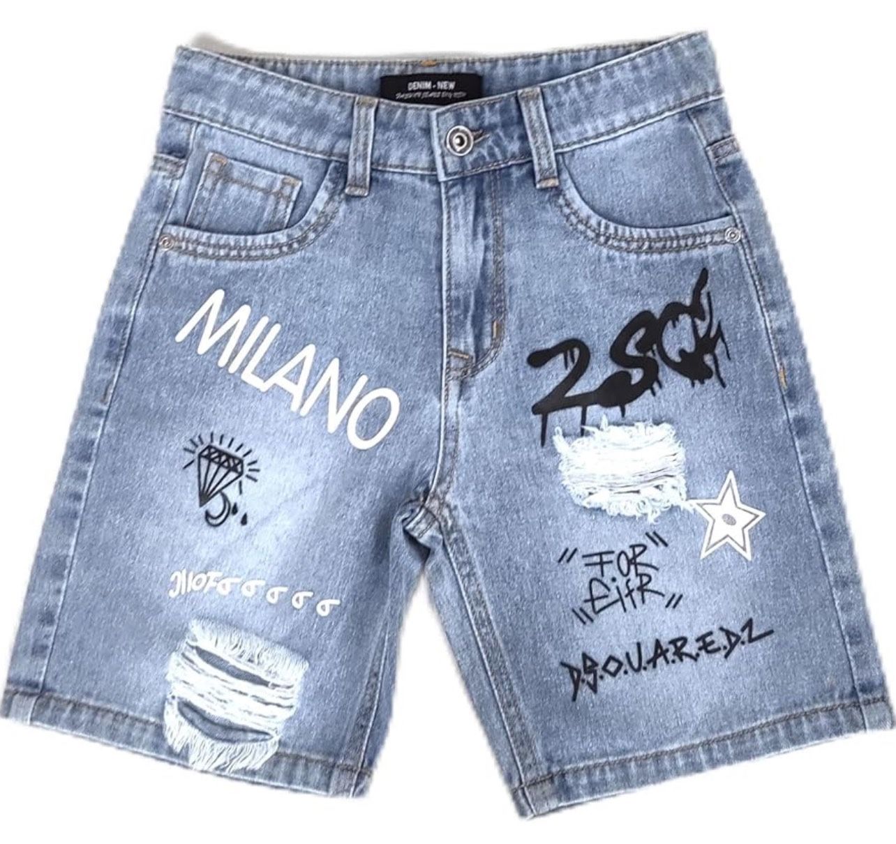 16 years old Print Denim Jeans Hole Denim Jeans Boy's Denim Jeans 6-16 Kids's wear Trousers for Boy's