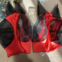 Horse Fly Mask with Ears Size M