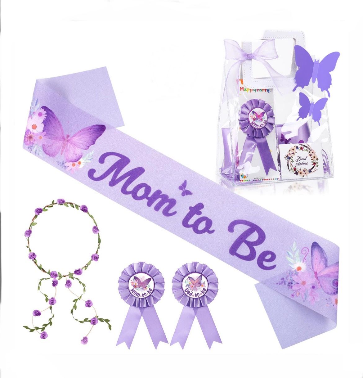 Dad And Mom To Be Baby Shower Kit