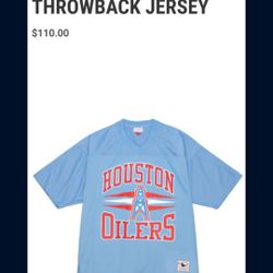 Houston Oilers Jersey 