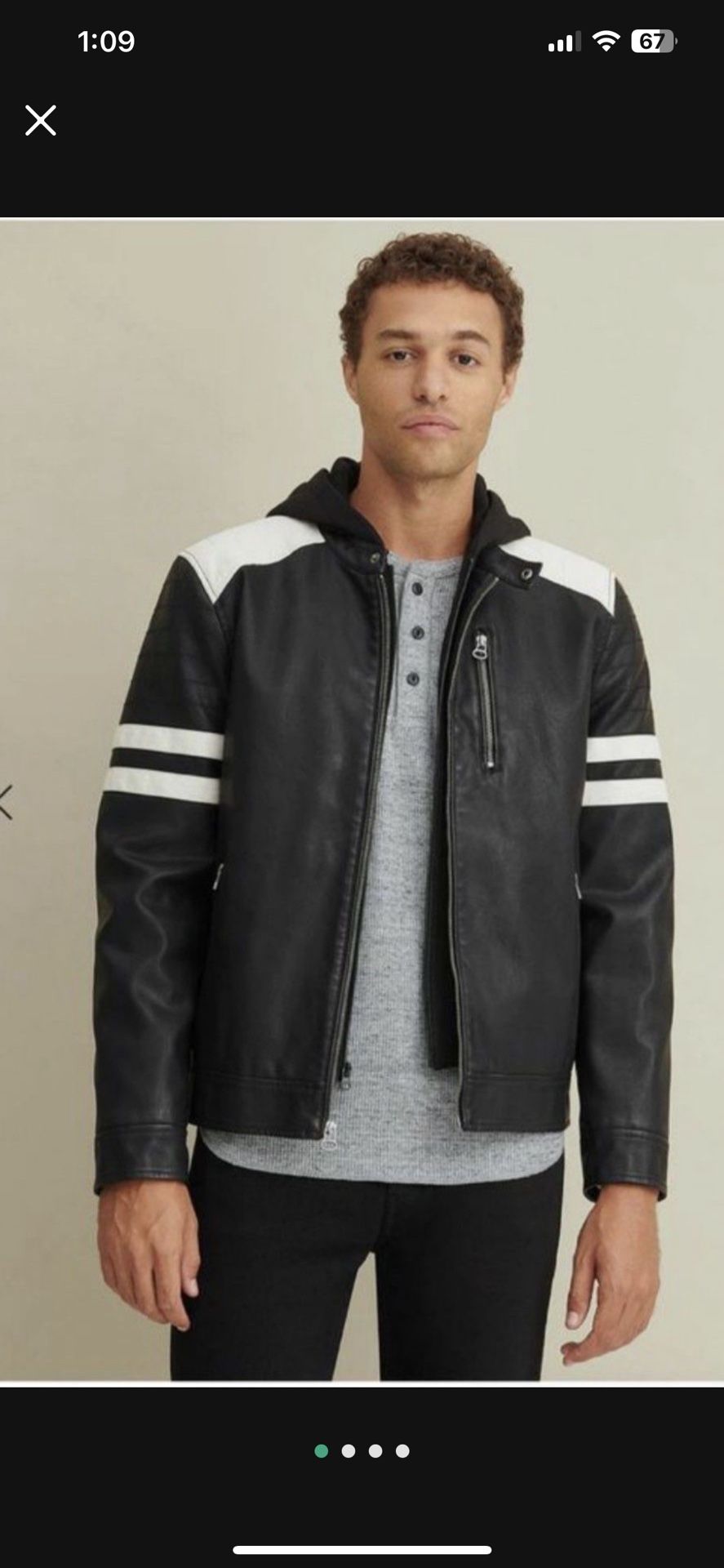 Men’s Biker Jacket 👀