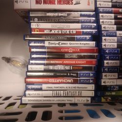 Playstation 3,4,and 5 games