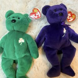Princess Diana & Erin BeanieBabies 