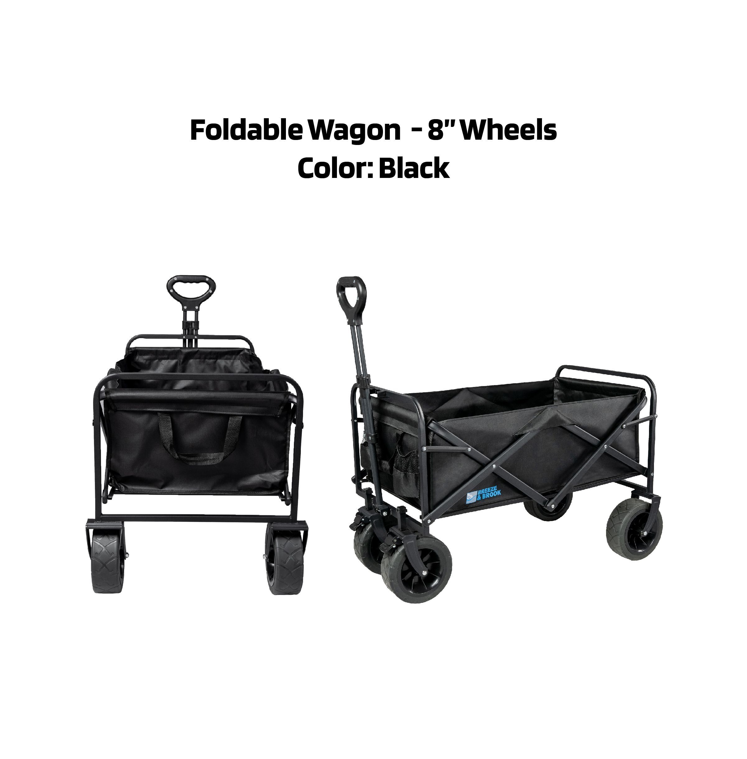 Foldable Wagon - 8" Wheels
