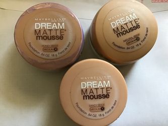 New Maybelline Dream matte mousse foundation