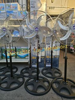 Zoom Metal Fan Ventilador 18" - 3 Speed - 5 Blade❗️Super Powerful  BRAND NEW❗️🥶Nuevos en Caja