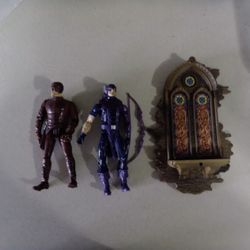 Daredevil and Hawkeye Figures