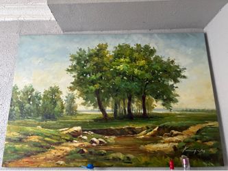 Large room painting