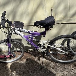26” Power Climber Dual Suspension Mountain Bike – 21 Speed – Great Condition
