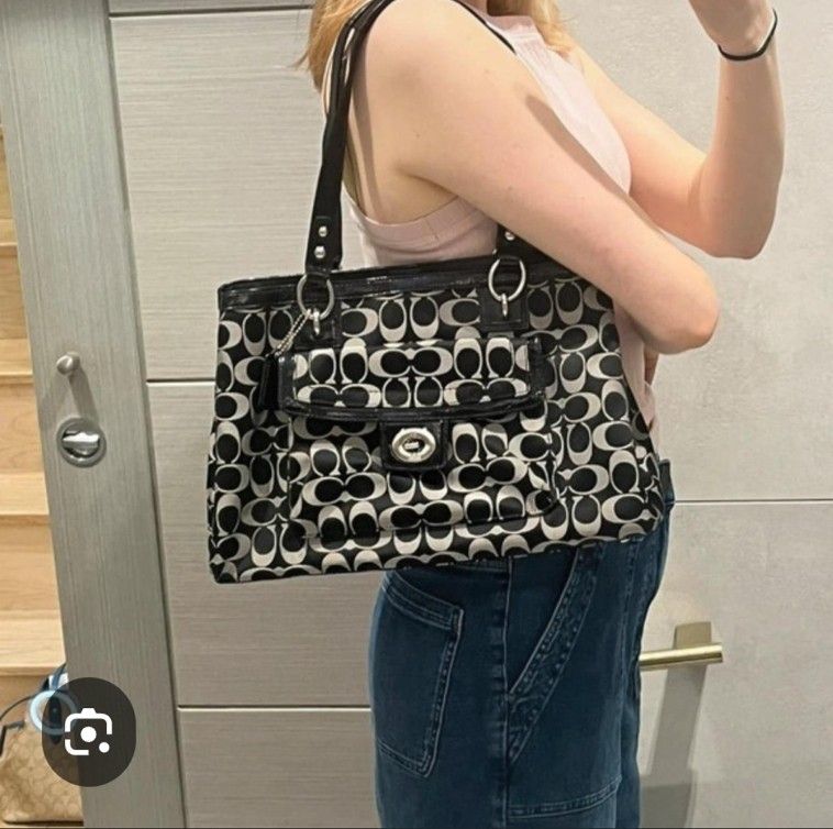 COACH Signature Handbag