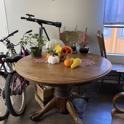 Oak Kitchen Table 