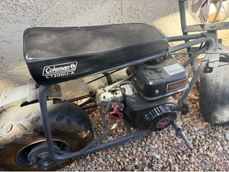 Coleman ct 200u mini bike. 212cc