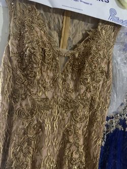Gold Dress
