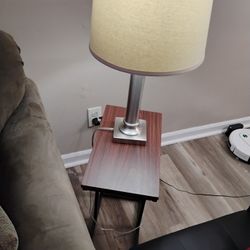 Lamp And Side Table 