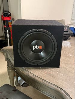 12” subwoofer