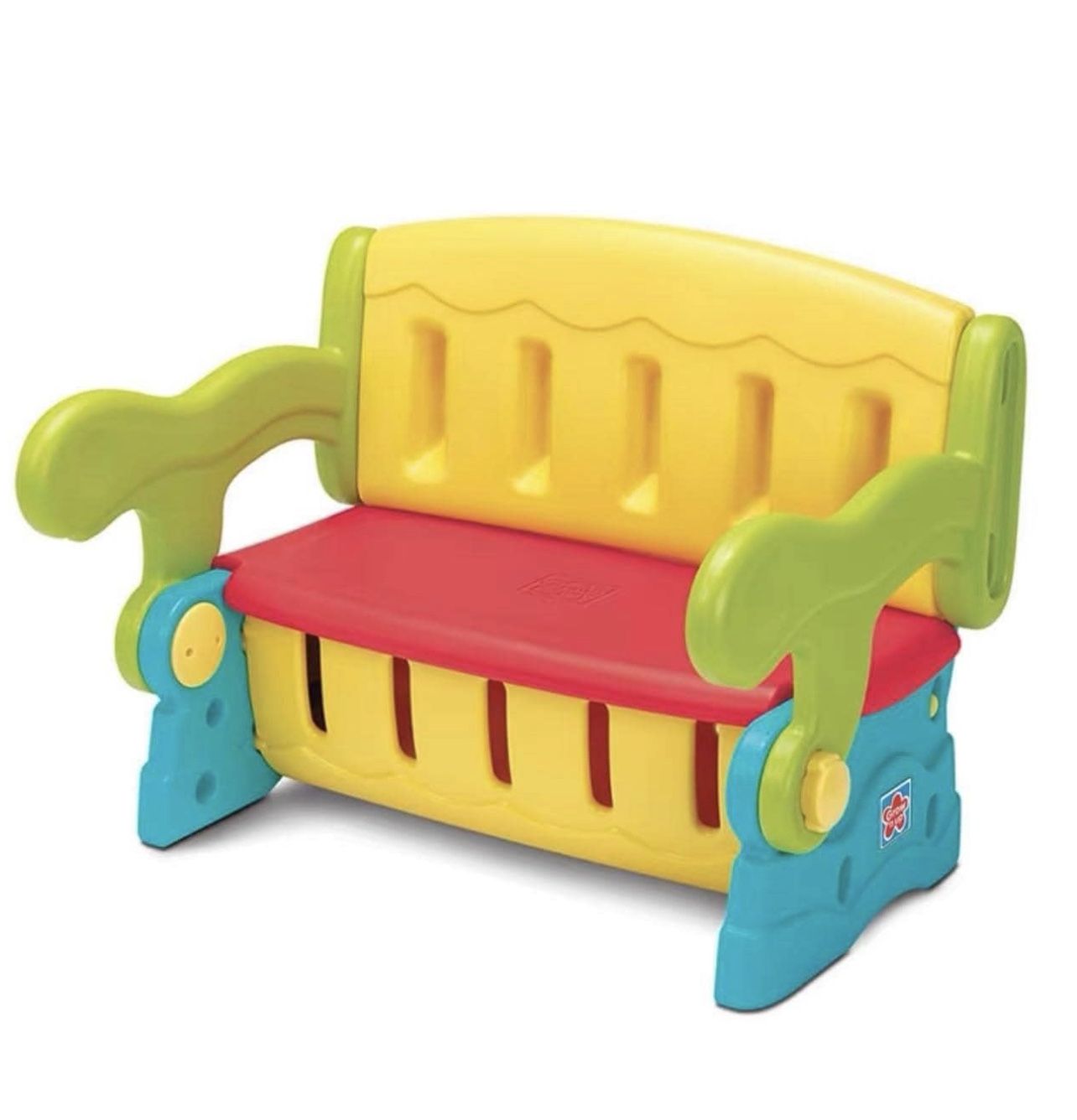 Brand: ZHEJIANG CHILDREN'S TOY INDUSTRY Kids' 2-seater folding table and chair set with storage box.