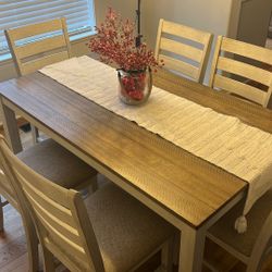 Dinning Table With 6 Chairs