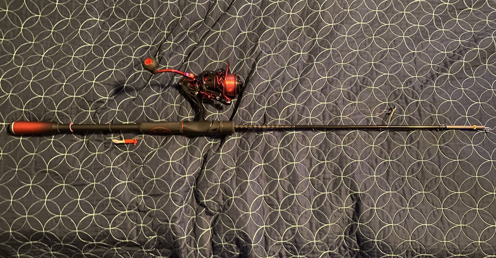 Sougayilang Spinning Combo Rod (red)