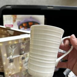 Mikasa Swirl Coffee Mugs 6 Pack 