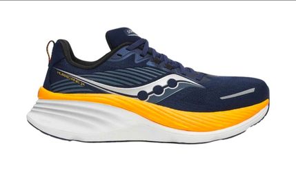 Saucony Men's Hurricane 24 Running Shoes - Navy/Peel