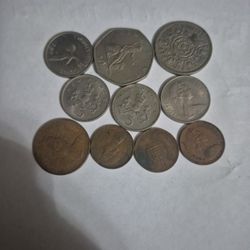 10 Coins From Th UK (England)