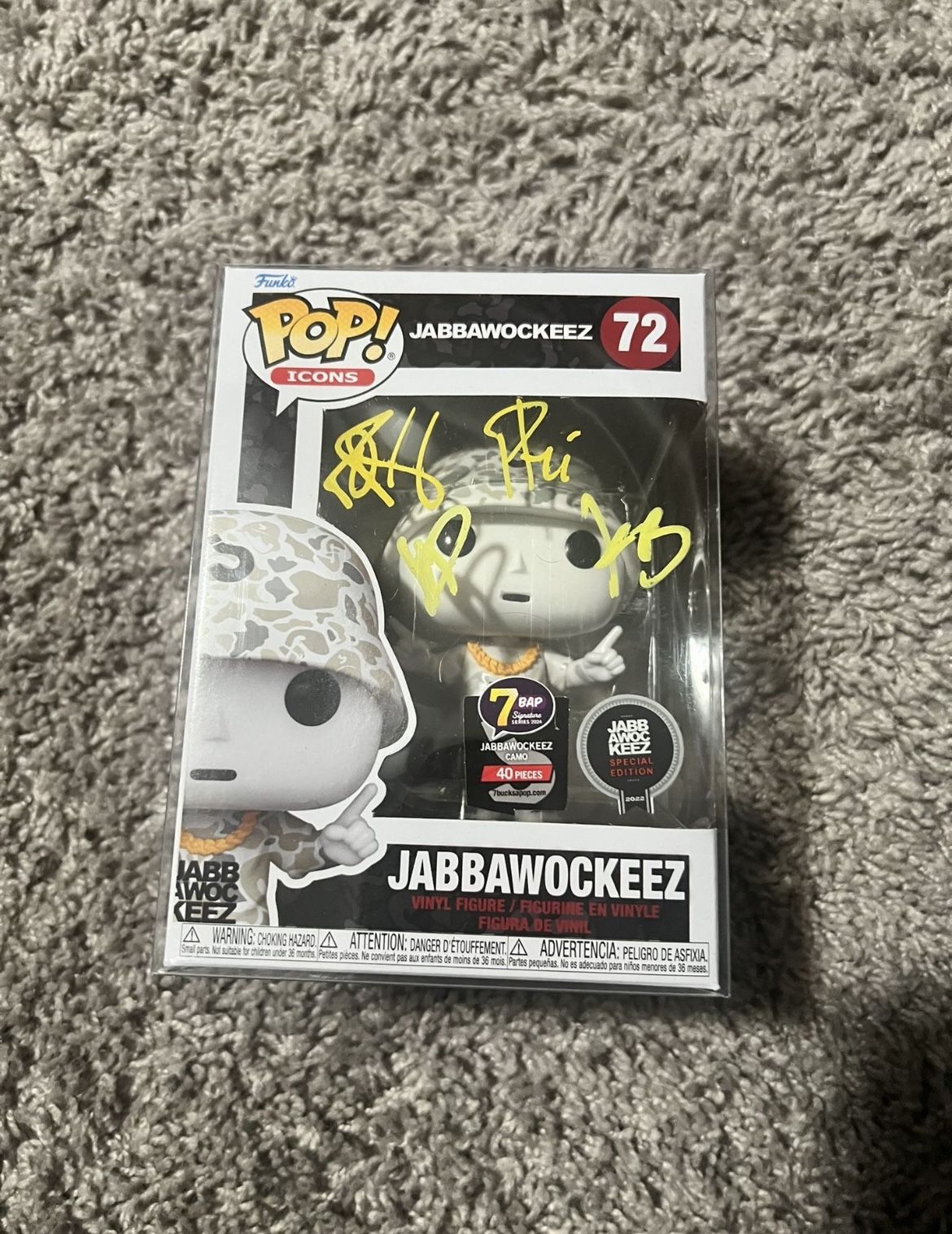 Jabbawockeez Special Edition Signed Funko Pop