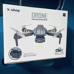 Brand new Drone with REAL WIFI TRANSMISSION Camera 1080P HD, FPV Drones with 2 Batteries,