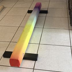 Girls Gymnastics Balance Beam 